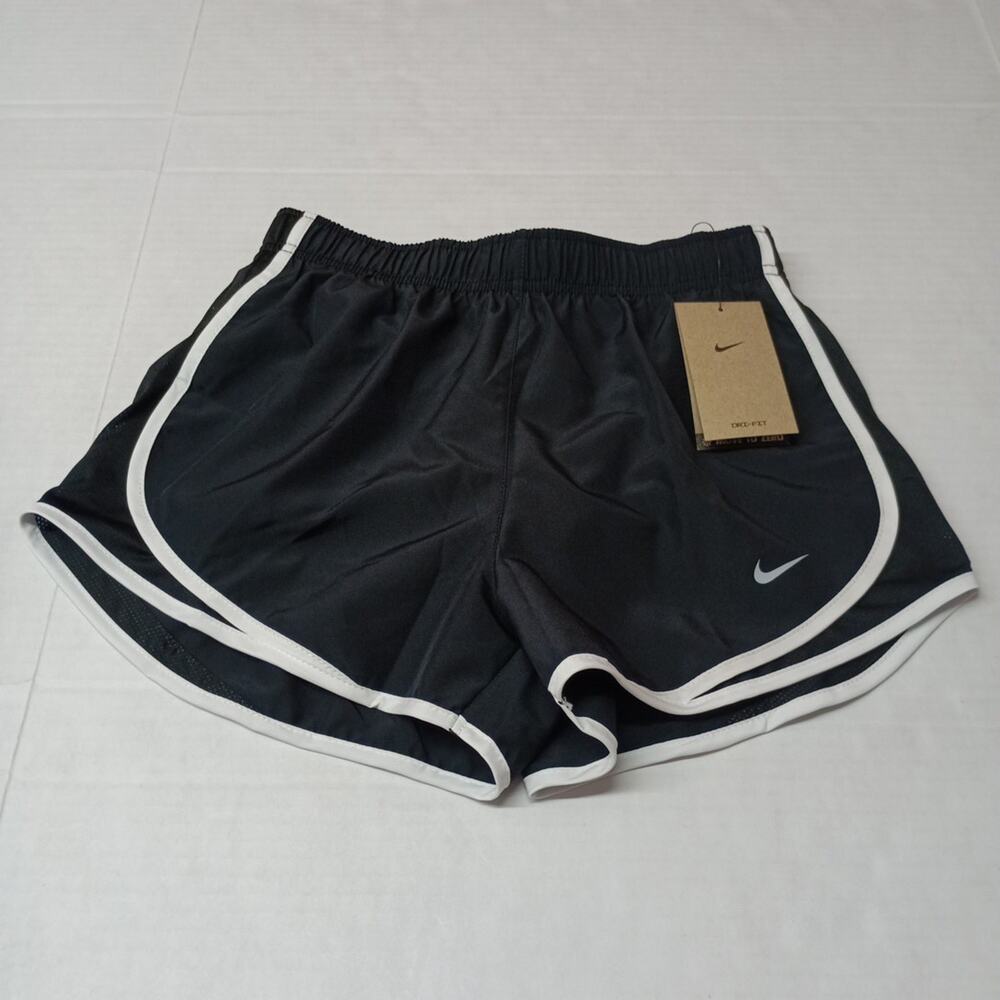 Nike Shorts Women’s S Black Dri Fit Tempo Running Athletic Lined 831558-011 - Picture 1 of 6